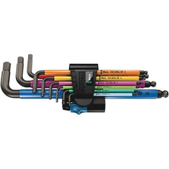 Wera - Hex Key Sets Tool Type: Hex Handle Type: L-Key Long Arm - Exact Industrial Supply