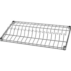 Quantum Storage - 1 Shelf Wire Shelving Unit - 18" Wide x 36" Deep, - Exact Industrial Supply