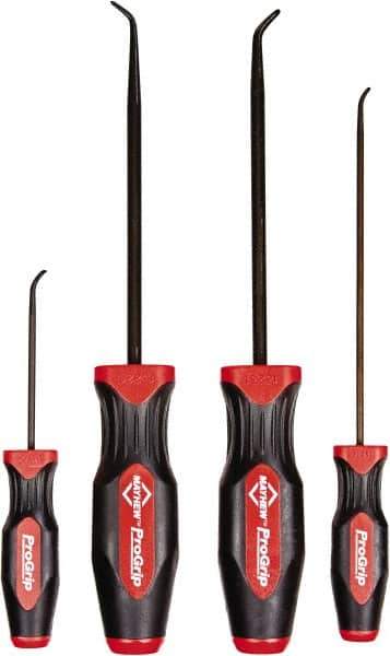 Mayhew - 4 Piece Hook & Pick Set - Dual Composite - Exact Industrial Supply