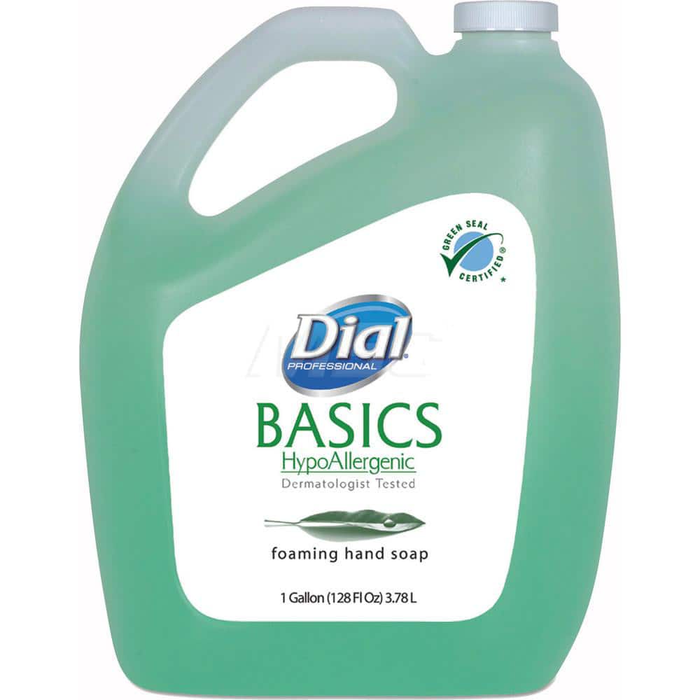 Hand Cleaner: 1 gal Bottle Foam, Light Green, Honeysuckle Scent