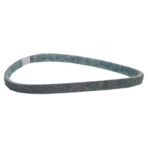1/4″ × 18″ Non-Woven File Belt Aluminum Oxide RapidPrep Very Fine Grit - Exact Industrial Supply
