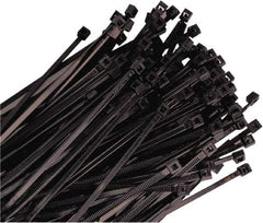 Triton - 36" Long Black Nylon Standard Cable Tie - 175 Lb Tensile Strength, 11" Max Bundle Diam - Exact Industrial Supply