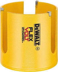 DeWALT - 2-9/16" Diam, 2" Cutting Depth, Hole Saw - Carbide-Tipped Saw, Toothed Edge - Exact Industrial Supply