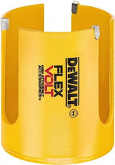 DeWALT - 2-1/8" Diam, 2" Cutting Depth, Hole Saw - Carbide-Tipped Saw, Toothed Edge - Exact Industrial Supply