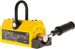 Gibraltar - 250 Lb Load Capacity, Magnetic Lifter - 2-5/8" High x 2-1/2" Wide, 2" Head/Holder Diam, 1 Poles - Exact Industrial Supply