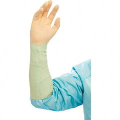 BioClean - Size L, 6.69 mil, Cleanroom Grade, Powder Free Latex Disposable Gloves - Exact Industrial Supply