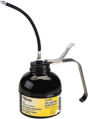 lumax - Flexible Spout, Lever-Type Oiler - Steel Pump, Steel Body - Exact Industrial Supply