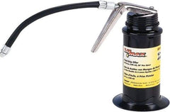 lumax - Flexible Spout, Pistol-Grip Oiler - Steel Pump, Steel Body - Exact Industrial Supply