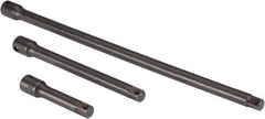 Proto - 3/8" Drive Socket Impact Locking Extension Set - 3 Pieces, Includes 3, 6, 12" Lengths - Exact Industrial Supply