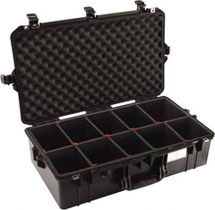 Pelican Products, Inc. - Tool Box Foam Divider Set - 28-7/8" Long x 16-3/4" Wide x 9-1/8" High, Black, For Pelican Case 1605 - Exact Industrial Supply