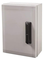 Fibox - Polycarbonate Standard Enclosure Hinge Cover - NEMA 4, 4X, 11.81" Wide x 23.62" High x 31.5" Deep, Impact Resistant - Exact Industrial Supply