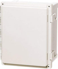 Fibox - Polycarbonate Standard Enclosure Hinge Cover - NEMA 4, 4X, 6, 6P, 12, 13, 6" Wide x 8" High x 5" Deep, Impact, Moisture & Corrosion Resistant, Dirt-tight & Dust-tight - Exact Industrial Supply