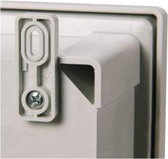 Fibox - Electrical Enclosure Polycarbonate Mounting Feet - For Use with ARCA JIC - Exact Industrial Supply