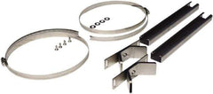 Fibox - Electrical Enclosure Stainless Steel Pole Mount Kit - For Use with ARCA JIC - Exact Industrial Supply