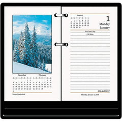 AT-A-GLANCE - 24 Sheet, 3-1/2 x 6", Calendar Refill - Nature - Exact Industrial Supply