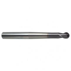 8mm Dia. - 120mm OAL 2 FL 30 Helix Firex Carbide Ball Nose End Mill - Exact Industrial Supply