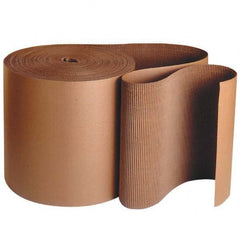 Made in USA - Packing Papers Type: Singleface Corrugated Style: Roll - Exact Industrial Supply
