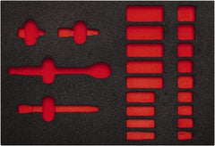 Proto - Tool Box Case & Cabinet Inserts Type: Foam Insert For Use With: J52136HTC - Exact Industrial Supply