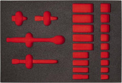 Proto - Tool Box Case & Cabinet Inserts Type: Foam Insert For Use With: J52134HTC - Exact Industrial Supply