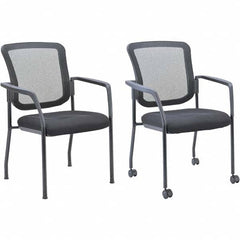 ALERA - Stacking Chairs Type: Stack Chair Seating Area Material: Fabric - Exact Industrial Supply
