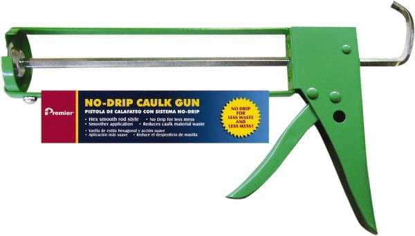 Premier Paint Roller - 1/10 Gal Hex Rod Cradle Manual Caulk/Adhesive Applicator - Use with Standard Cartridges - Exact Industrial Supply