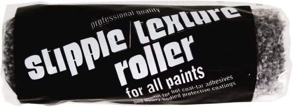 Premier Paint Roller - 1/4" Nap, 7" Wide Paint Roller Cover - Textured Surfaces Texture, Carpet - Exact Industrial Supply