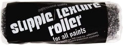 Premier Paint Roller - 1/4" Nap, 7" Wide Paint Roller Cover - Textured Surfaces Texture, Carpet - Exact Industrial Supply
