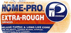 Premier Paint Roller - 1-1/4" Nap, 7" Wide Paint Roller Cover - Extra-Rough Texture, Polyester - Exact Industrial Supply