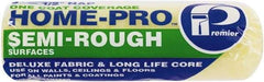 Premier Paint Roller - 1/2" Nap, 9" Wide Paint Roller Cover - Semi-Rough Texture, Polyester - Exact Industrial Supply