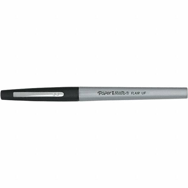 Paper Mate - Needle Porous Point Pen - Black - Exact Industrial Supply