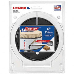 Lenox - Hole Saws Saw Diameter (mm): 1.50 Saw Diameter (Inch): 6 - Exact Industrial Supply