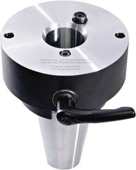 HAIMER - 45 Taper, On-Center/Rotating, Spindle Adapter - 20mm Projection, Use with ISO50 Spindle - Exact Industrial Supply