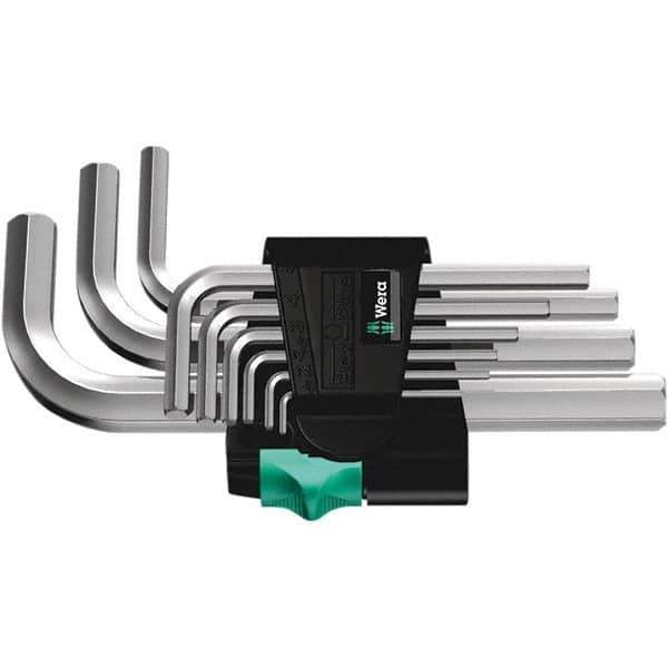 Wera - Hex Key Sets Tool Type: Hex Handle Type: L-Key Short Arm - Exact Industrial Supply