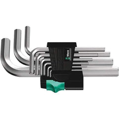 Wera - Hex Key Sets Tool Type: Hex Handle Type: L-Key Short Arm - Exact Industrial Supply