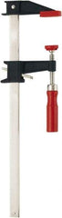 Bessey - 36" Capacity, 3-1/2" Throat Depth, Carbon Steel Bar Clamp - 1,100 Lb Clamping Pressure - Exact Industrial Supply