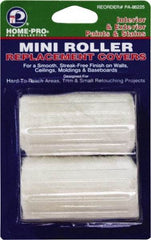 Premier Paint Roller - 4" Wide Paint Mini Roller Covers - Smooth Texture, Polyester - Exact Industrial Supply