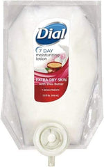 Dial - 15 oz Moisturizing Lotion - Comes in Dispenser Refill, Floral, Fruity & Sweet Scent - Exact Industrial Supply