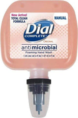 Dial - 1.25 L Dispenser Refill Foam Soap - Light Pink, Original Scent - Exact Industrial Supply