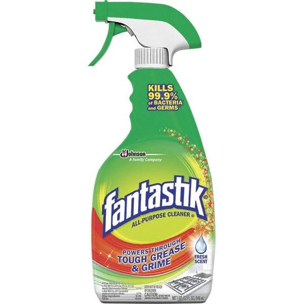 Fantastik - 32 oz Spray Bottle All-Purpose Cleaner - Liquid, Disinfectant, Pleasant - Exact Industrial Supply