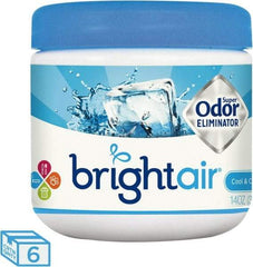 BRIGHT Air - 14 oz Tub Odor Neutralizer - Gel, Cool & Clean Scent - Exact Industrial Supply