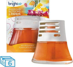 BRIGHT Air - 2.5 oz Diffuser Air Freshener - Liquid, Hawaiian Blossoms & Papaya Scent - Exact Industrial Supply