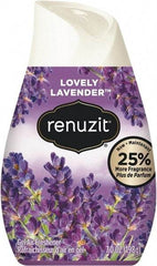 Renuzit - 7 oz Cone Air Freshener - Gel, Fresh Lavender Scent, Environmentally Safe - Exact Industrial Supply