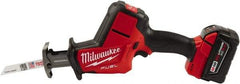 Milwaukee Tool - 18V, 0 to 3,000 SPM, Cordless Reciprocating Saw - 7/8" Stoke Length, 1 Lithium-Ion Battery Included - Exact Industrial Supply