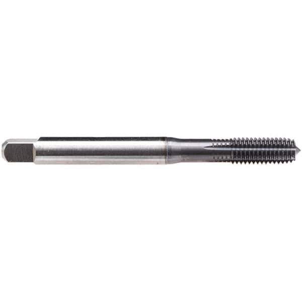 Emuge - 5/16-18 UNC, Semi-Bottoming Chamfer, TiCN Finish, High Speed Steel Thread Forming STI Taps - 3-35/64" OAL, 0.318" Shank Diam, 25/32" Thread Length - Exact Industrial Supply