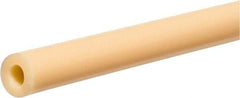 Value Collection - 3/8" ID x 17/32" OD, 5/64" Wall Thickness, 25' Long, Latex Tube - Amber, 40 Max psi, 40A Hardness, -50 to 120°F - Exact Industrial Supply