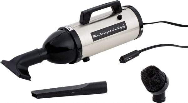 MetroVac - Hand Vacuum Cleaner - 12 Volts, 0.5 hp, 12 Amps, 3 Lb, Accessories Included - Exact Industrial Supply