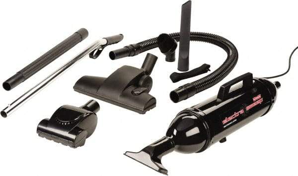 MetroVac - Electric Sweeper - 120 Volts, 0.75 hp, 4 Amps, 5.5 Lb, Accessories Included - Exact Industrial Supply