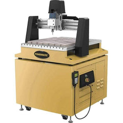 Powermatic - Single Phase, 115 Volt, CNC Mill Drill Machine - 39-11/64" Long x 28-25/64" Wide Table - Exact Industrial Supply
