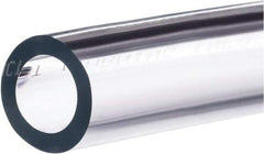 Value Collection - 3/8" ID x 1/2" OD, 1/16" Wall Thickness, 100' Long, PVC Tube - Clear, 20 Max psi, 55A Hardness, -50 to 150°F - Exact Industrial Supply