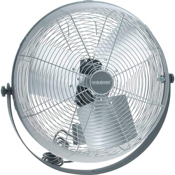 PRO-SOURCE - 18" Blade, 1/8 hp, 5,750 Max CFM, Single Phase Fan - 2.2 Amps, 115 Volts, 3 Speed - Exact Industrial Supply